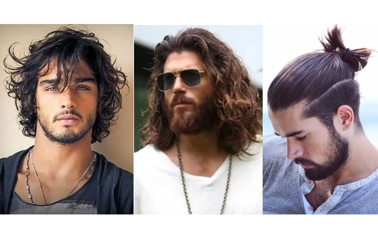 Erkekler İçin Uzun Saç Modelleri