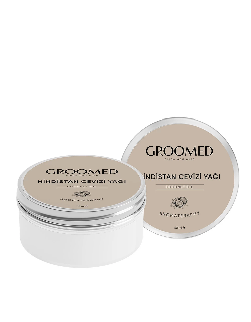 Groomed Hindistan Cevizi Yağı 50 Ml
